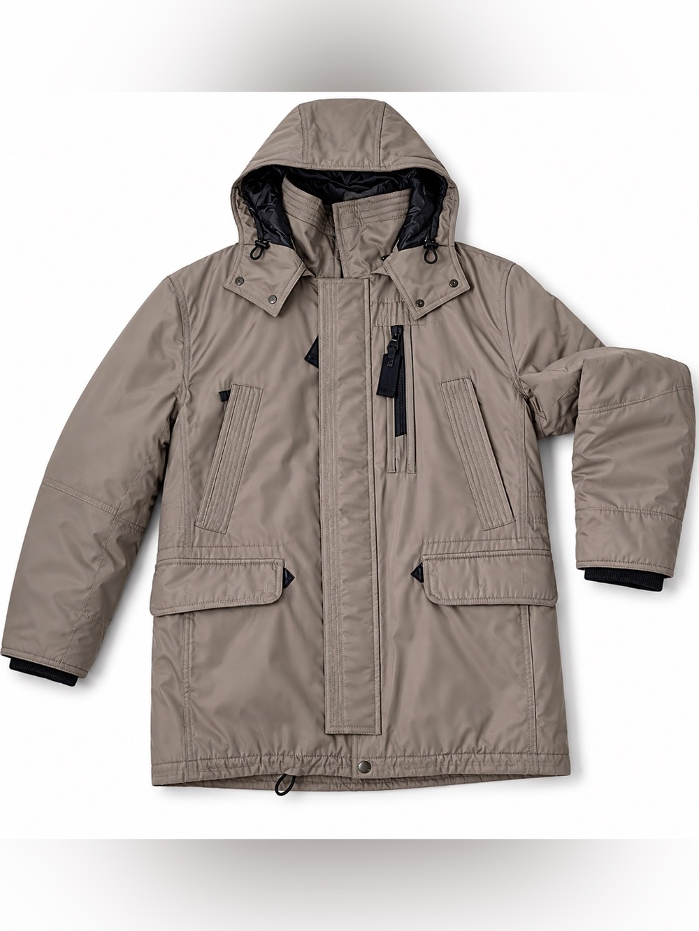 Hugo Boss Men’s Coat Parka  Quilted Lining Size Medium